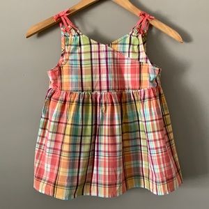 Gymboree Plaid Swing Top | 8